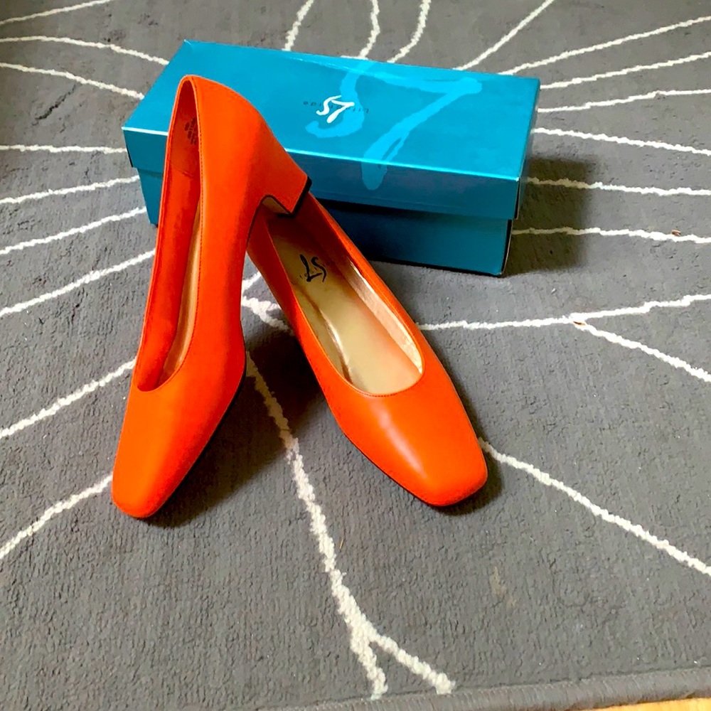 Orange heels